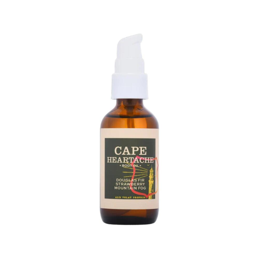 NEW IMAGINARY AUTHORS cape heartache hydrating body oil in green